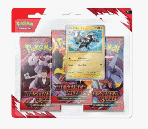 Destined Rivals 3 Pack Blister [Zebstrika] - SV10: Destined Rivals (DRI)