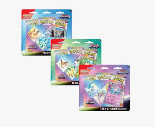 Prismatic Evolutions Tech Sticker Collection [Set of 3] - SV: Prismatic Evolutions (PRE)