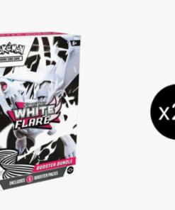 White Flare Booster Bundle Case - SV: White Flare (WHT)
