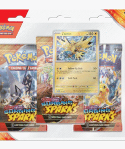 Surging Sparks 3 Pack Blisters [Zapdos] - SV08: Surging Sparks (SSP)