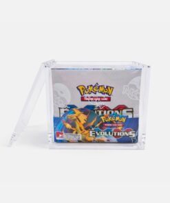 Alternative view of Pokemon TCG Booster Box Acrylic Case Magnetic Display Anti UV Protector Clear
