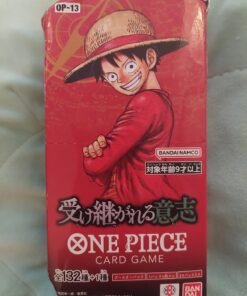 One Piece TCG OP-13 Carrying on His Will (Japanese Booster Box & Case)
