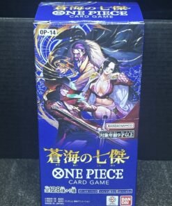 One Piece TCG OP-14 The Azure Sea's Seven (Japanese Booster Box & Case)